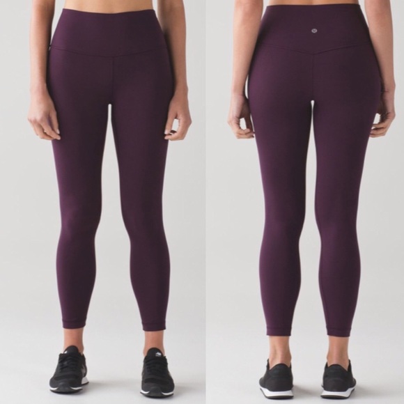 black cherry lululemon leggings